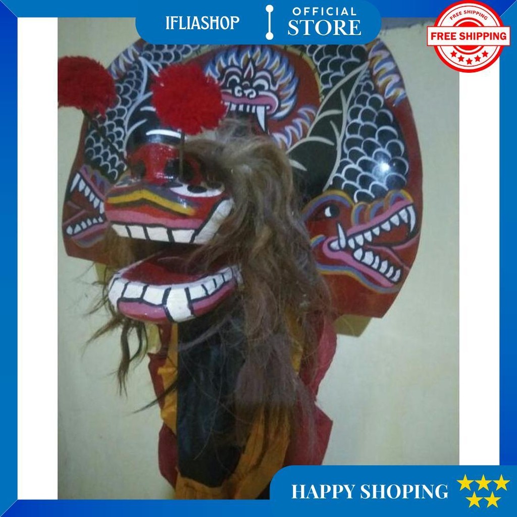 Siap Kirim Barongan Devil Bunyi Keras Barongan Murah Bopo Macan Jaranan