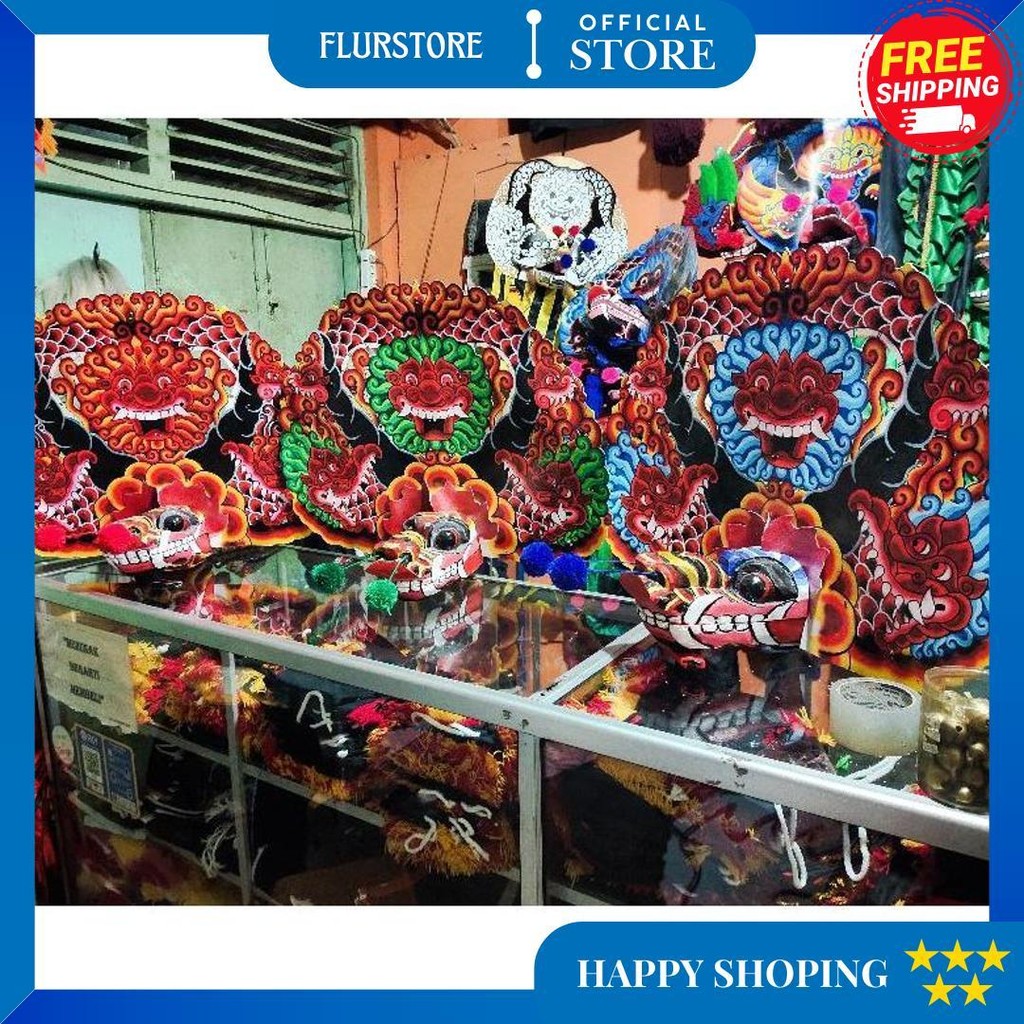 Siap Kirim Barongan Smp Cat Brush / Barongan Anak / Caplokan / Pecut / Pecut Bopo / Ganongan / Bujan