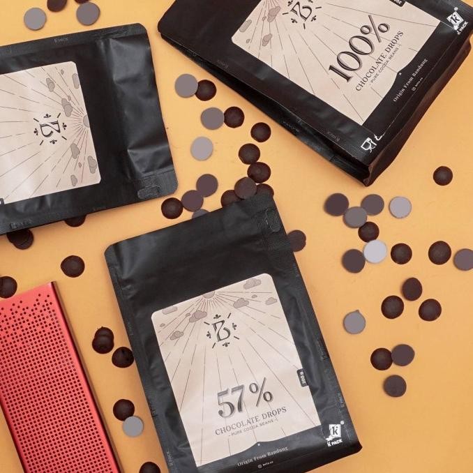 

TERBARU - Briiz Couverture 1kg Premium Dark Chocolate Drops