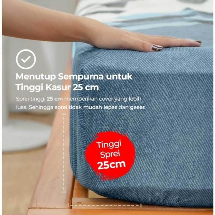 Best Promo Kintakun Set Sprei FLAT Dluxe One Piece X Tahilalats Edition King Size Uk. 180x200 Tinggi