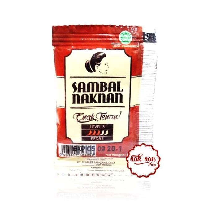

Sambal NakNan Sachet ( 50 Sachet ) MURAH