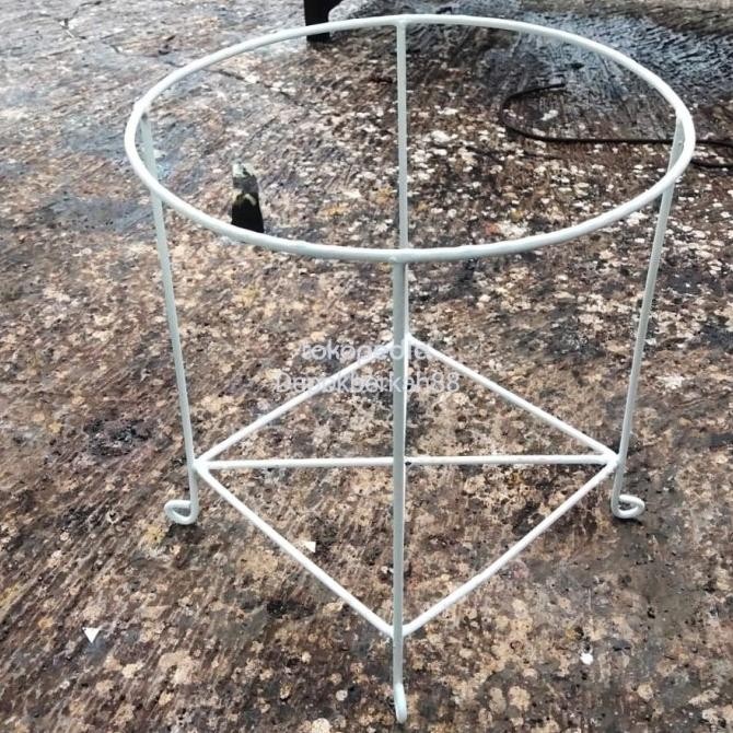 Alas Pot Bunga Besi Stand pot Bunga Besi Murah/Stand Plat Rangka Besi