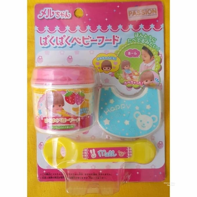 COD Mainan Asesoris Boneka Mell Chan Baby Food Makanan Bayi