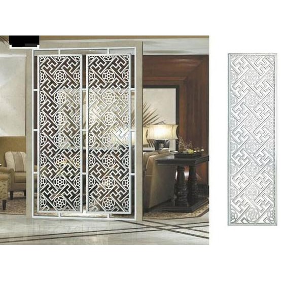 Bisa Gosend! Laser Cutting Partisi Ornamen Penyekat Motif Modern