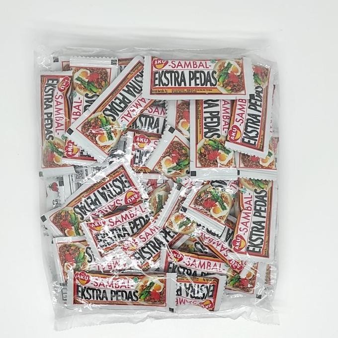 

Extra Pedas Sachet AKU 9 Gr (1 Bag isi 50 Pcs)