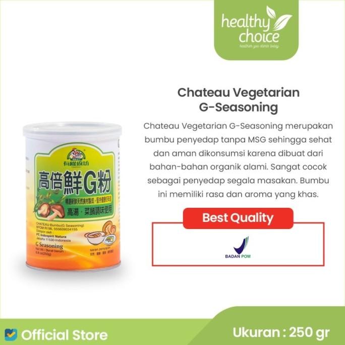 

Terbaru Chateau Vegetarian G-Seasoning 250 gr