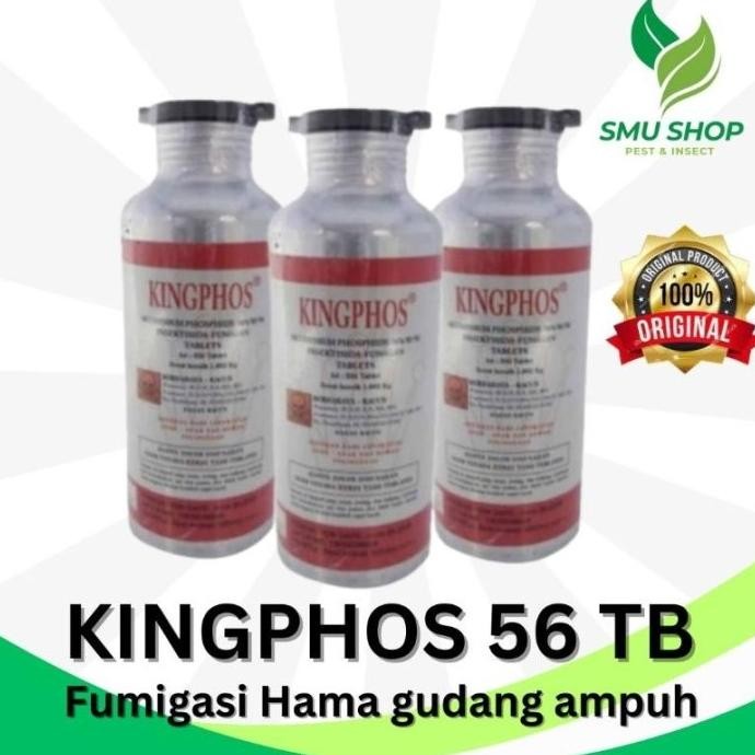 

Terlaris Kingphos 56 Tb Obat Kutu Beras Jagung Fumigasi Hama Gudang Tepung Kacang Fumiphos Phostoxin