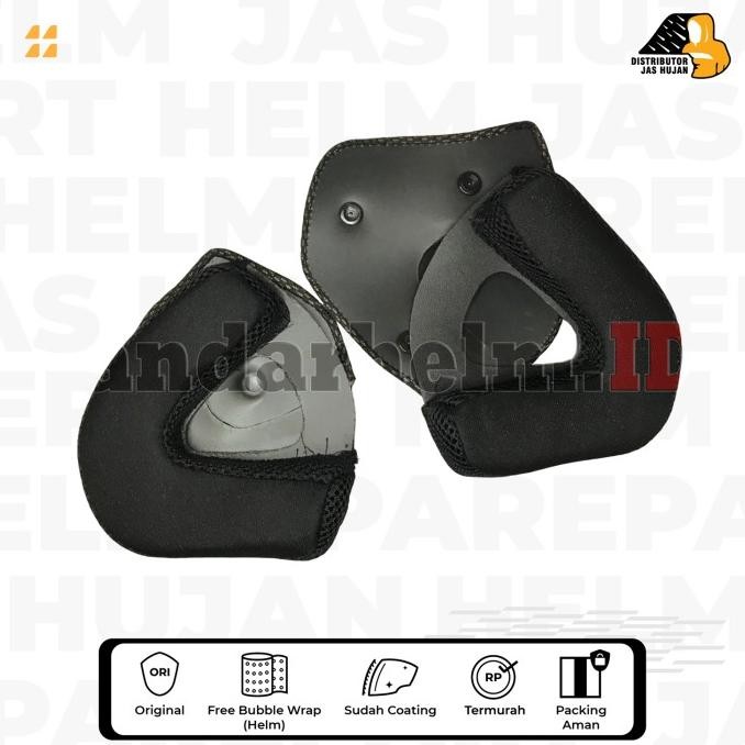 BUSA PIPI BOGO / BUSA HELM SAMPING UNTUK HELM RETRO/ BUSA PIPI RETRO