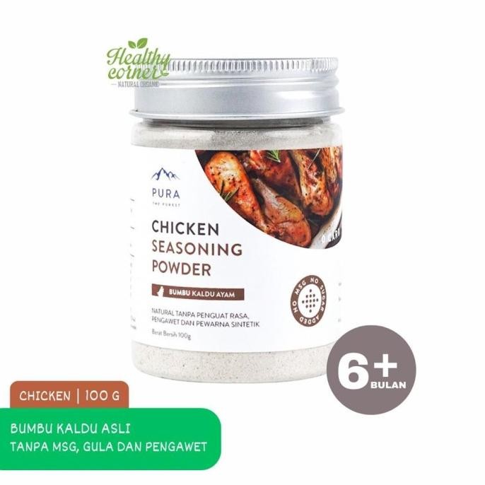 

Terbaru PURA Seasoning Kaldu Ayam Kampung Asli Non MSG Kaldu MPASI 100g