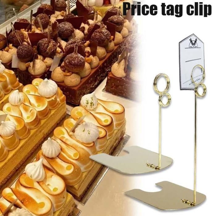 

Card Stand Photo Display Table Menu Stand Name Tag Standing Display Holder Display Standing Promosi Gold Stainless