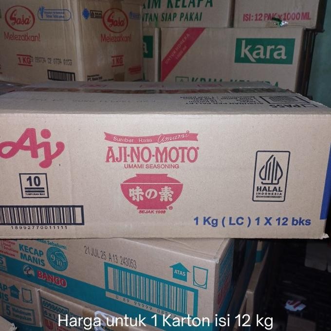 

Terbaru Ajinomoto Penyedap Rasa Msg 1 Kg X 12 Pack (Kartonan)