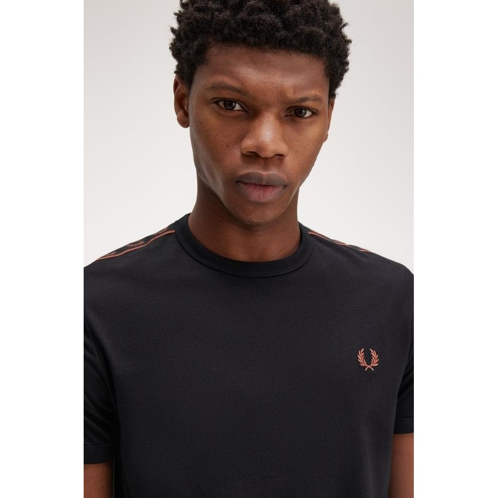 baru  Fred Perry Contrast Taped Ringer T-Shirt (M4613-X56) Original murah