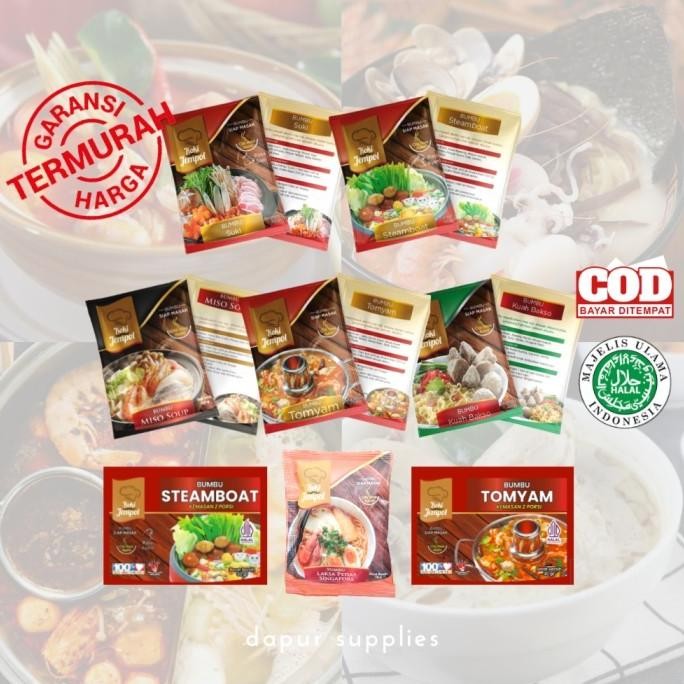

Bumbu Masak Koki Jempol / Bumbu Instan Oriental Tanpa Pengawet