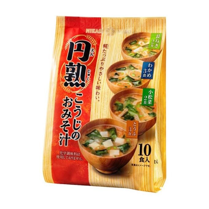 

Terbaru Hikari Enjuku Koji No Omisoshiru / Miso Soup Instant 10 Pcs 194.8 GR