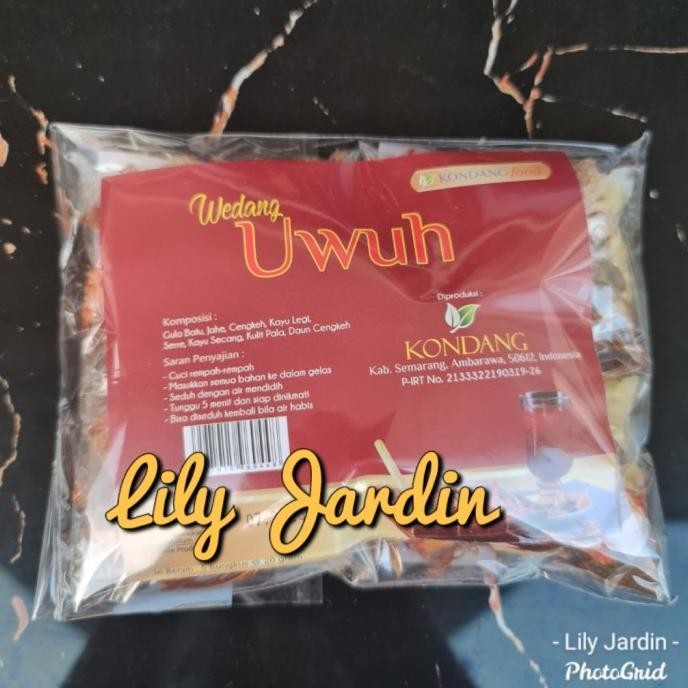 

cusss order] Wedang Uwuh Rempah