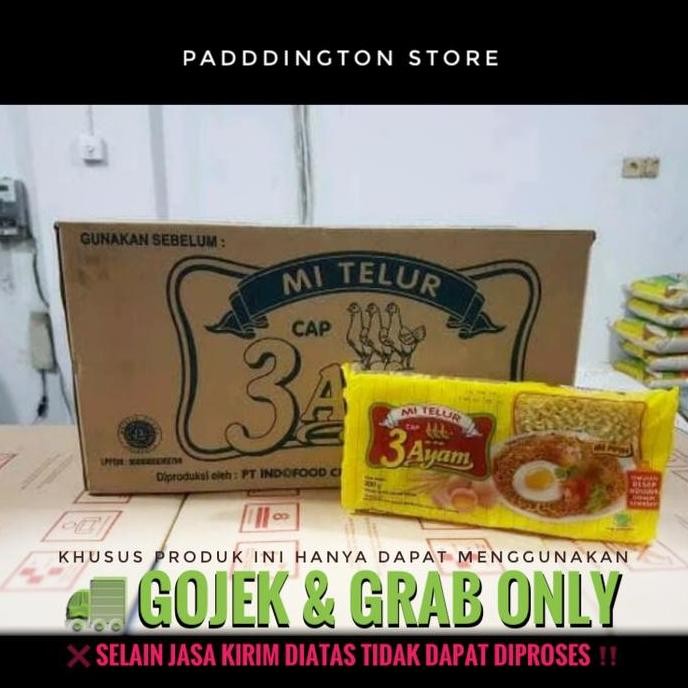 

Terlaris Mie Telor 3Ayam Khusus Gojek