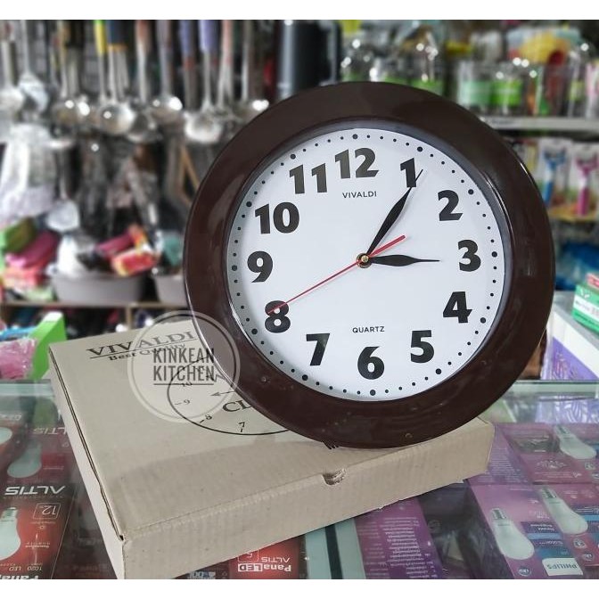 jam dinding 30cm - Vivaldi