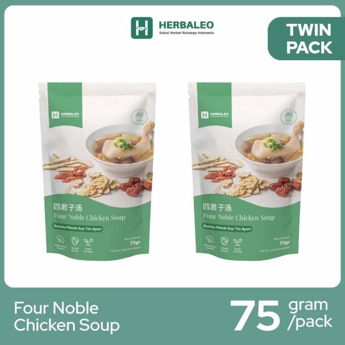 

Terbaru Twinpack - Herbaleo Four Noble Chicken Soup