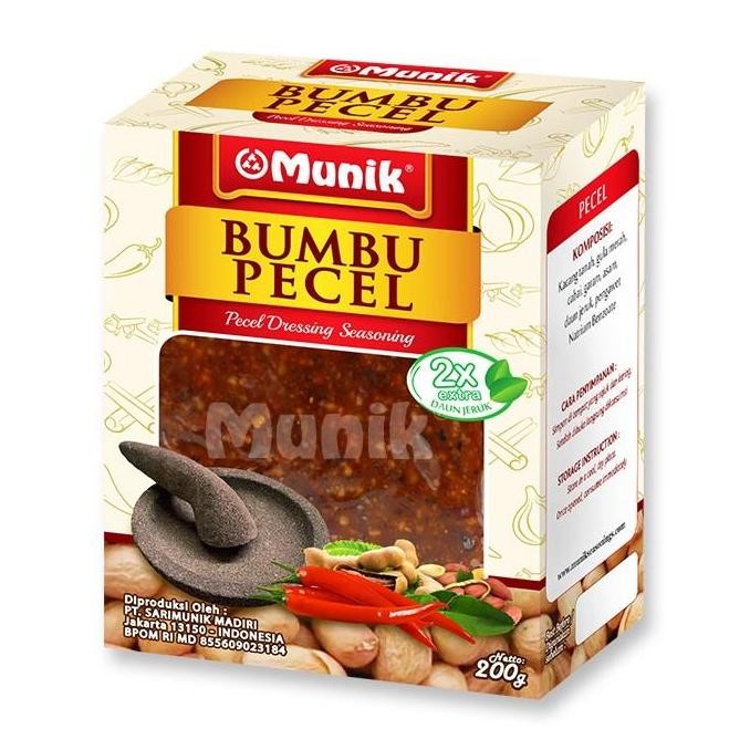 

Bumbu Masak instant Bumbu Munik Pecel 200 Gr Pasti Enak