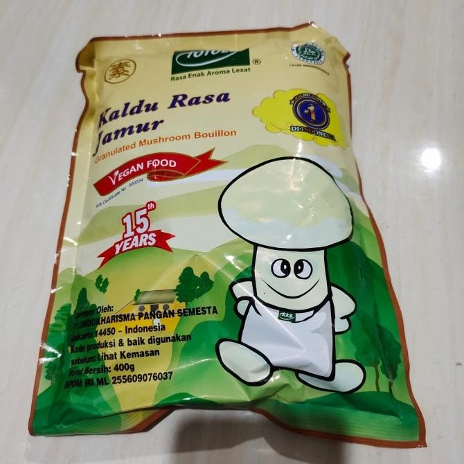 

Terbaru Totole Kaldu Rasa Jamur 400 gr (halal vegan food)