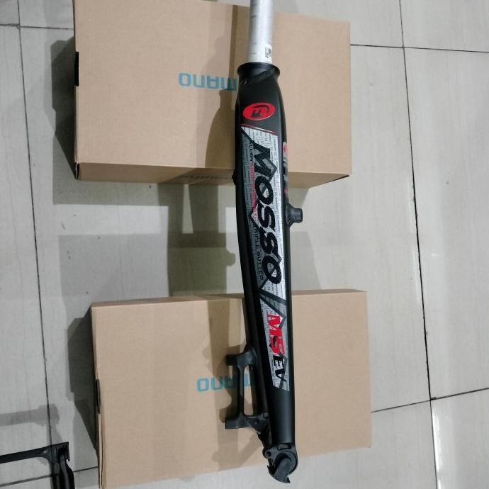 Original Fork Rigid Gravel Mosso M5EV 3 Fungsi Disc U & V brake Only Rigid ORI