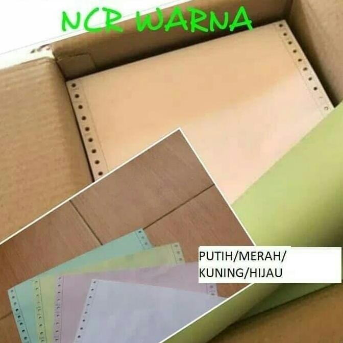 

BEBAS ONGKIR - KERTAS PRINT CONTINUOUS FORM 5 RANGKAP PLY BAGI 2 SURAT JALAN NCR PRS