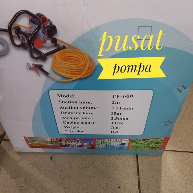 Sprayer Engine Portable Tasco Tf-600/Mesin Semprot Hama Tasco Tf-600 New Stok