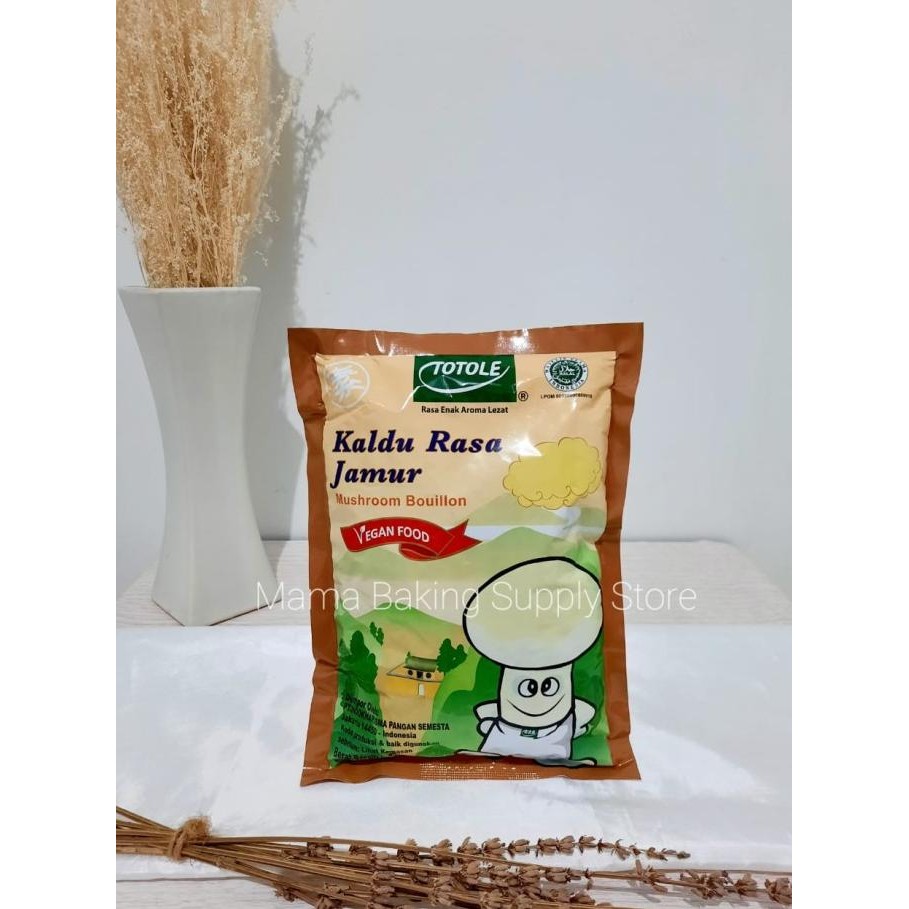 

Terbaru TOTOLE Kaldu Jamur Halal Non MSG Vegetarian 400 gr