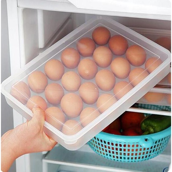 

Terlaris 9030 Box Telur Isi 24Pcs Kotak Telor Organizer Telur