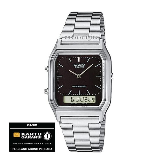 Jam Tangan Casio Aq-230A-7B Aq-230A Aq-230A-1 Aq 230 Original Resmi