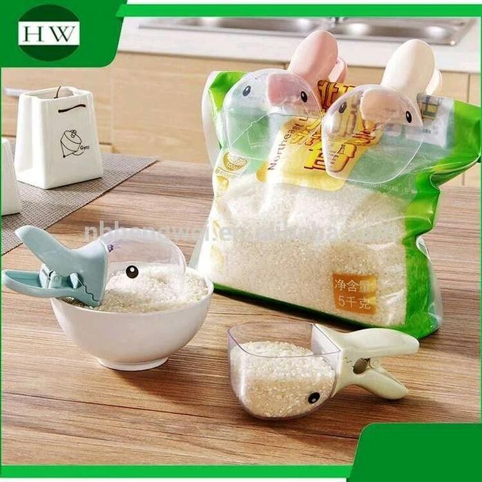 

Terlaris Sendok Jepit + Takar Beras /Tepung Dsb