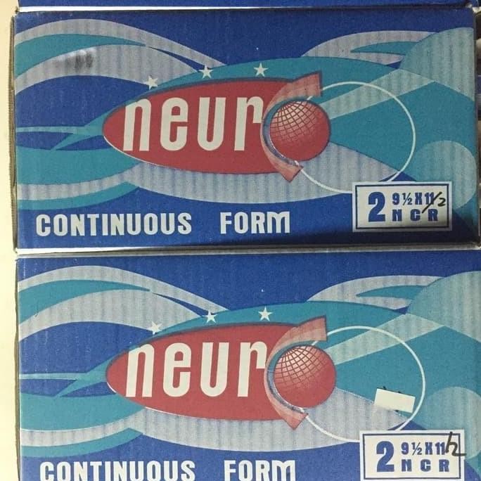 

TERBARU - Kertas Continuous Form Neuro 9.5x11 2 Ply Bagi 2 K2/2 NCR Print Paper K 2/2 Rangkap Kantor Pink