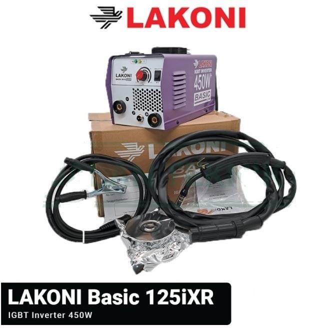 Lakoni Mig 125 Ix Mesin Las Mig Travo Las Inverter Basic 125I Xr 450W New Stok