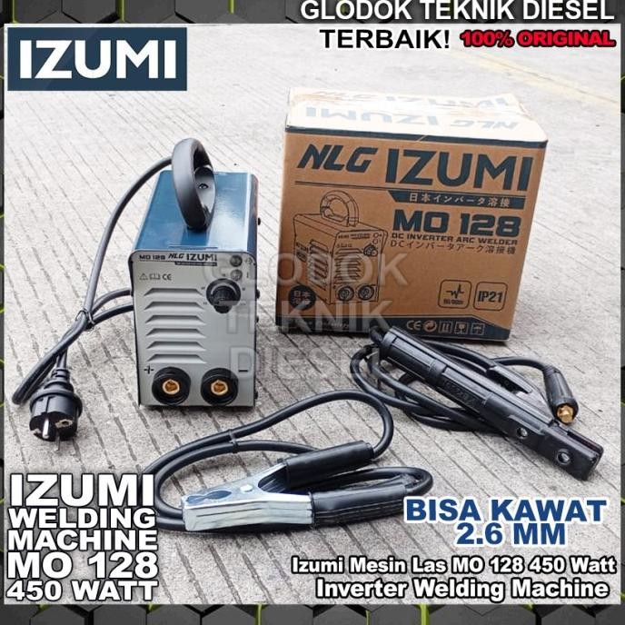 Izumi Trafo Las Listrik Mo 128 Mesin Las 450 Watt Mo128 Inverter Welding Machine Original Terbaik Ne
