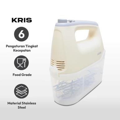 

Terlaris Kris Hand Mixer 400 Watt Alat Pengocok Telor Pengaduk Adonan
