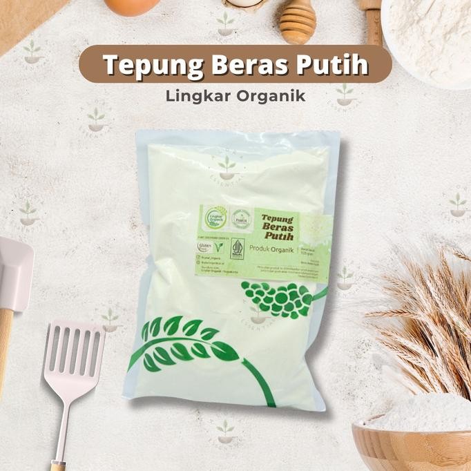 

Terlaris Lingkar Organik Tepung Beras Putih 500 Gr - Tepung Beras Putih