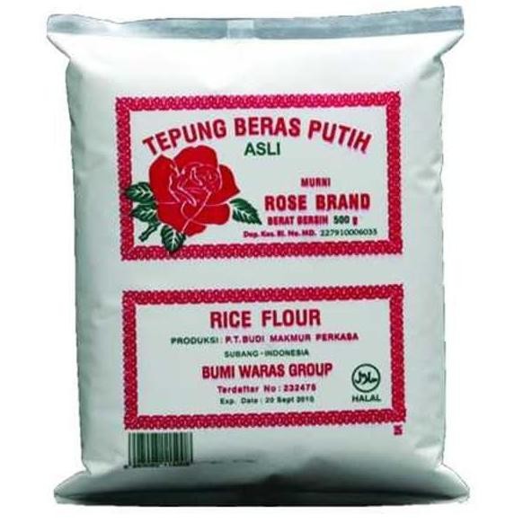 

Terlaris Tepung Beras Putih Rose Brand Band 500Gram