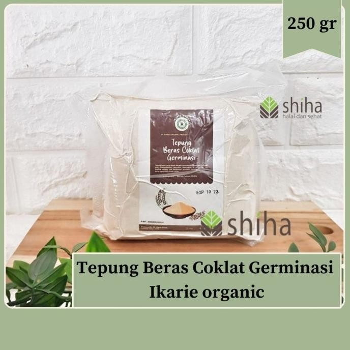 

Terlaris Tepung Beras Coklat Germinasi 250Gr Ikarie Organic