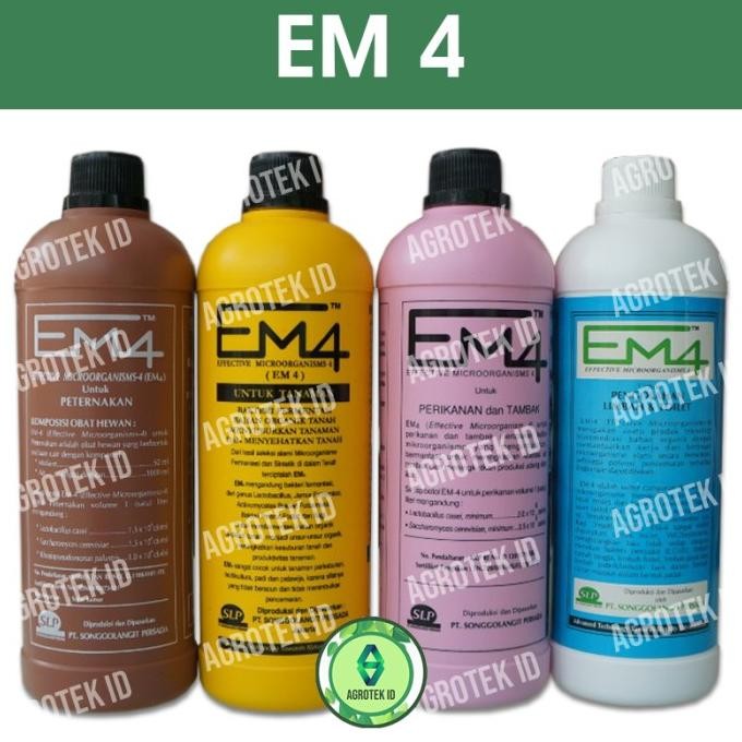 

Terlaris Em4 1 Liter Mikro Organisme Pupuk Organik Pengolah Limbah