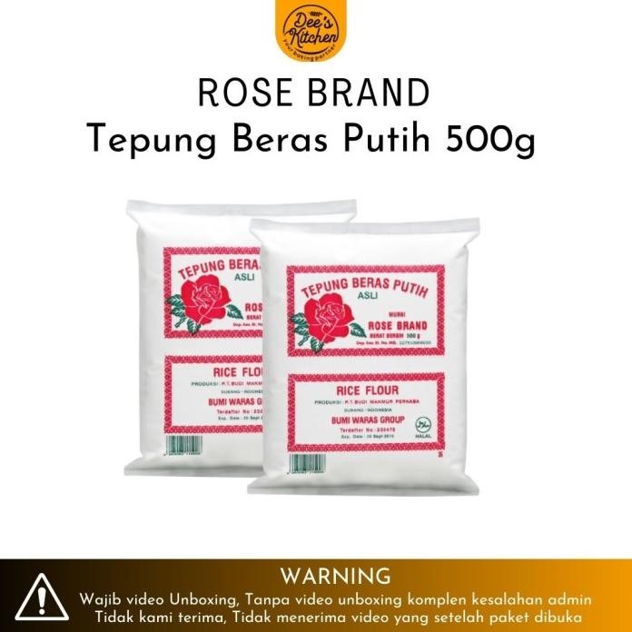 

Terlaris Tepung Beras Rosebrand 500Gr