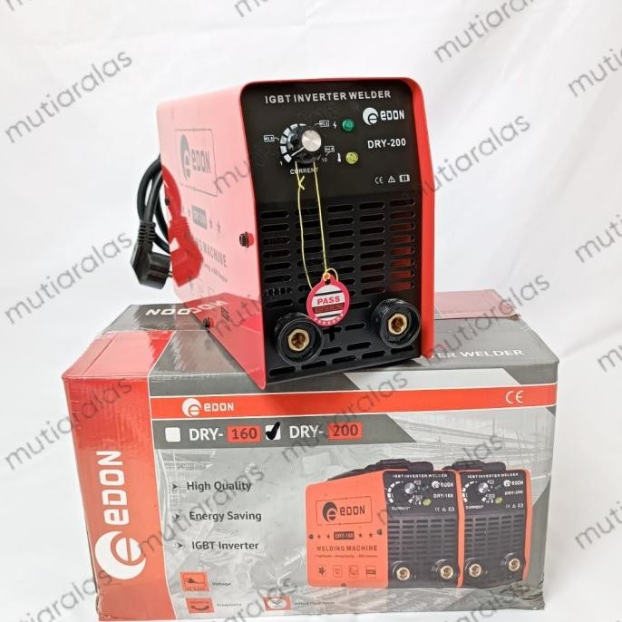 Edon Dry 200 Mesin Las Edon Dry 200A Inventer Trafo Las Mma- 200 Edon New Stok