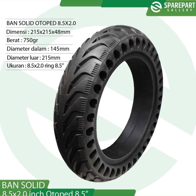 Grosir Ban Solid Skuter Otoped Xiaomi Mijia M365 Ban Mati 8.5Inch
