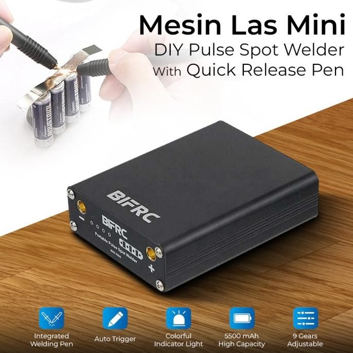 Bifrc Alat Mesin Las Mini Diy Pulse Spot Welder With Quick Release New Stok