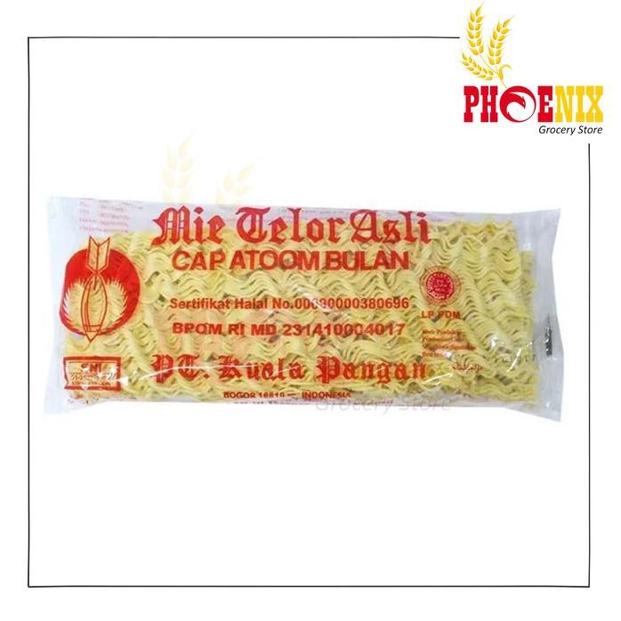 

Terlaris Mie Telor Asli Cap Atoom Bulan 250 Gram