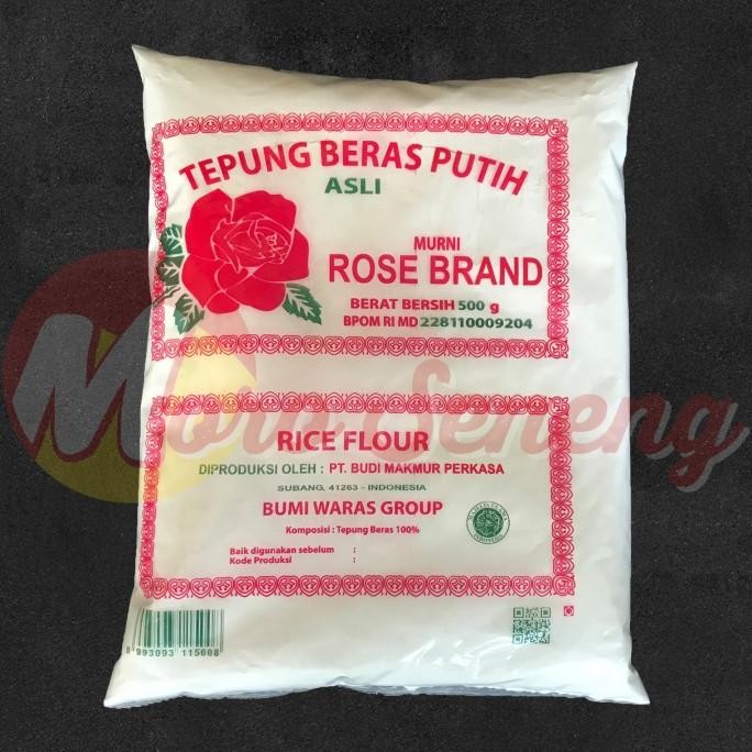 

Terlaris Tepung Beras Putih Rose Brand 500 Gram