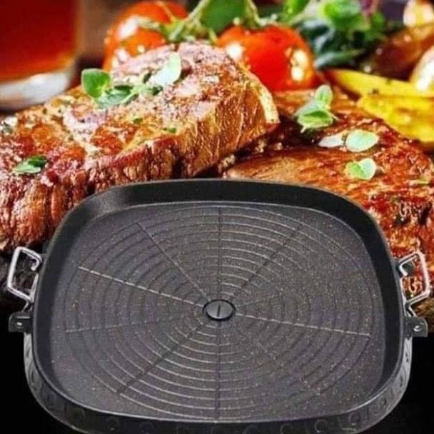 Onifer Buogi Grill Pan Multi Roater Alat Panggang Bbq