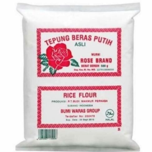 

Terlaris Tepung Beras Rose Brand 500Gr/Eramart