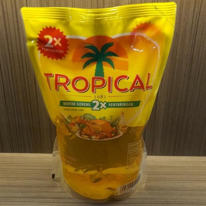 

EXP LAMA MINYAK GORENG TROPICAL 2 LITER MINYAK GORENG 2X PENYARINGAN