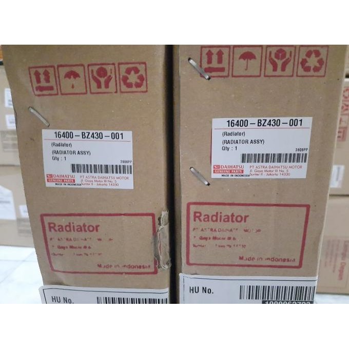 Radiator Avanza Xenia 2012 2013 2014 2015 Manual Ori Termurah