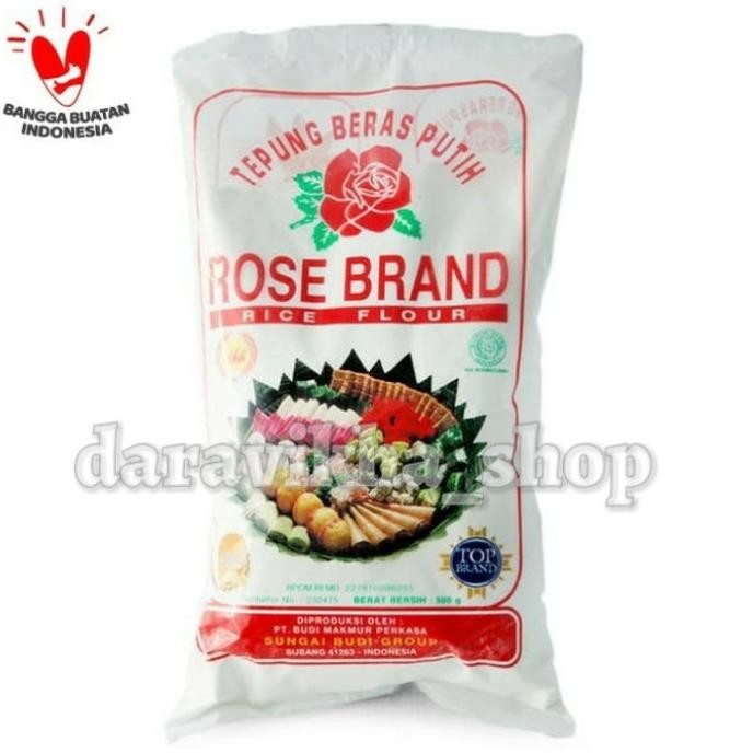 

Terlaris Rose Brand Tepung Beras 500Gr